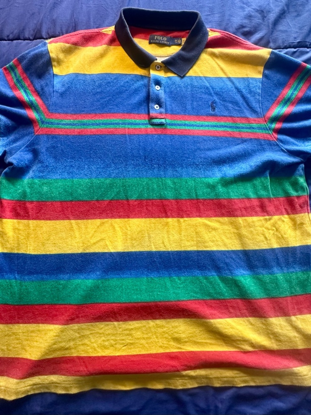 Polo by Ralph Lauren Boys Multicolor Striped Polo